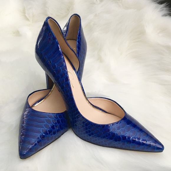 jessica simpson blue shoes
